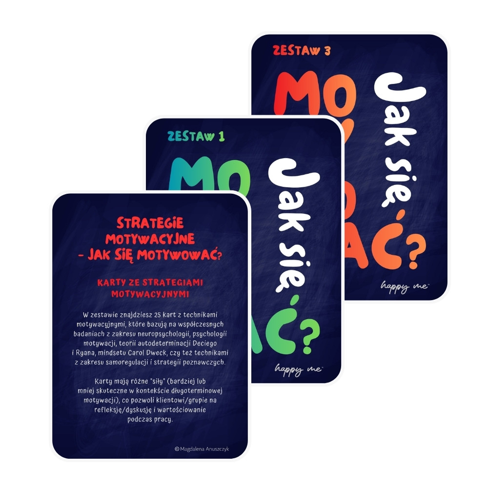 Jak się motywować? Karty ze strategiami motywacyjnymi - obrazek 2